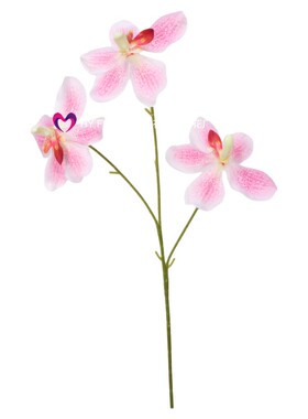仿真绢花万代兰仿真花单枝塑料