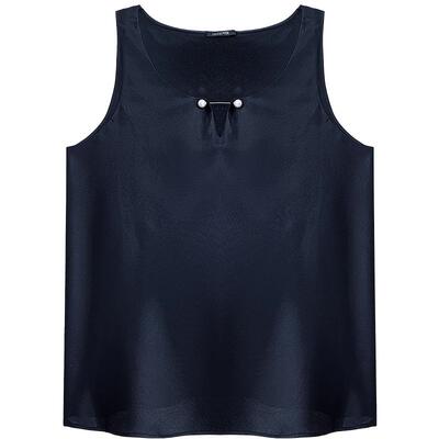 兰卡文(LA CLOVER)珠光幻影宽肩背心LC71ABE1