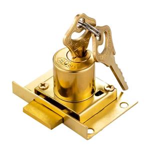 办公桌抽屉锁家用老式808衣柜锁柜子锁柜门锁暗装橱柜抽斗锁通用