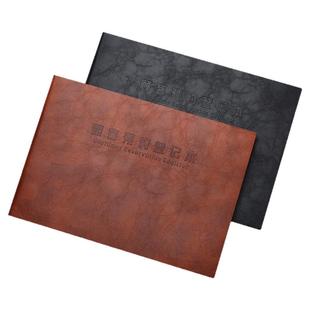 顾客登记本美容院预约本登记表简约加厚记录本美甲美睫vip会员登记本理发店通用客户预约本定制logo专版内页