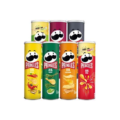 品客薯片7种口味薯片零食