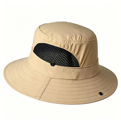 防晒帽男士夏季遮阳帽户外登山