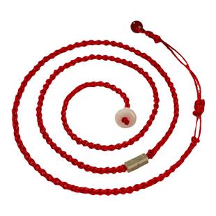 本命年红腰带女属马2026红绳本命年红绳腰链马年路路通腰绳女性感