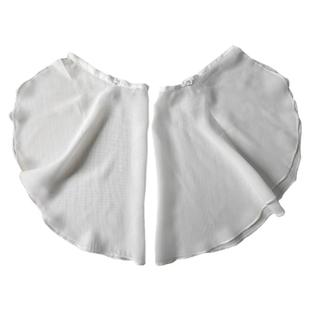 喇叭袖遮粗手臂夏季黑色遮肩短袖配吊带可拆卸假袖子婚纱礼服配饰