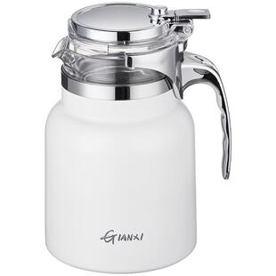 捷安玺泡茶杯女士茶水分离杯办公室茶具套装不锈钢飘逸杯保温茶壶