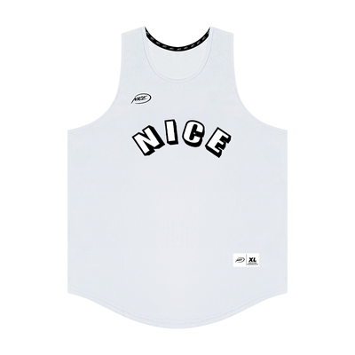 字母印花透气吸干吸汗运动背心