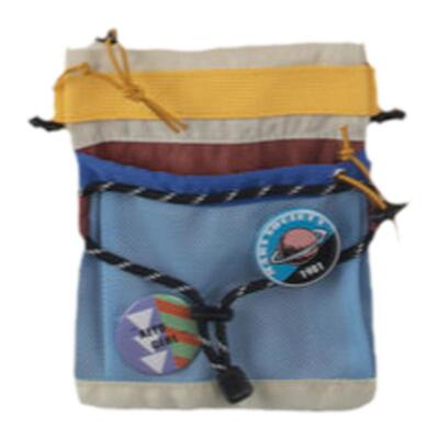 机能露营风撞色设计斜挎手机包