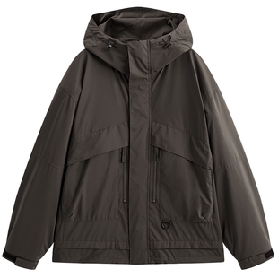 【商场同款】太平鸟男装 25年秋季新款潮流休闲夹克男B2BCF3216