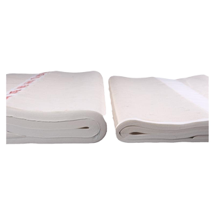 加厚四尺对开三开4尺整张宣纸书法专用纸毛笔练字纸国画生宣专用书法练习纸半生熟作品纸工笔画熟宣用纸半熟