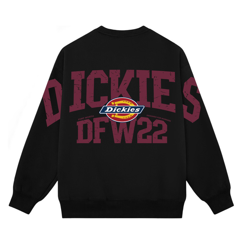 Dickies男士圆领卫衣重磅打底衫