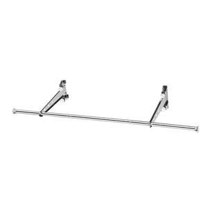 窗外晒衣架窗框晒被子家用阳台栏杆晾衣架防盗网挂衣不锈钢免打孔