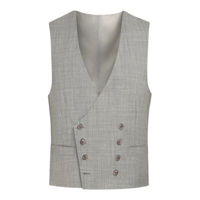 Suitsupply浅灰色西装马甲