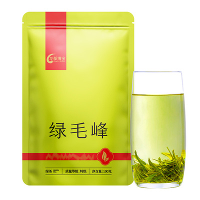 博宝绿毛峰袋装明前高山绿茶