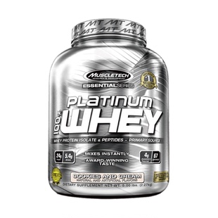 Muscletech肌肉科技白金纯乳清蛋白质粉健身增肌粉分离蛋白健肌男