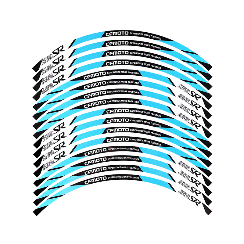 适用于春风250SR 450SR 650NK 800NK ST XO狒狒轮毂贴纸轮圈贴花