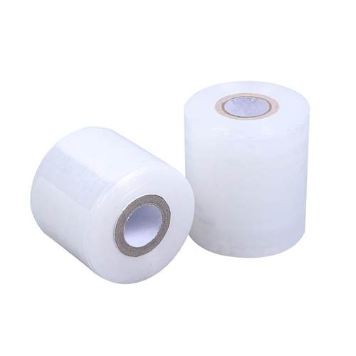 PE小缠绕膜5cm6cm包装拉伸膜工业打包大卷保鲜果树嫁接外卖封口膜