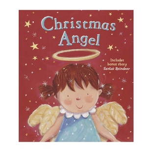 Christmas Angel & Santa's Reindeer 圣诞天使&圣诞老人的驯鹿 故事绘本 英语学习 亲子读物 圣诞主题 英文原版进口儿童图书