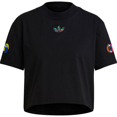 Adidas/阿迪达斯正品 夏季新款女子运动休闲短袖T恤HA4705