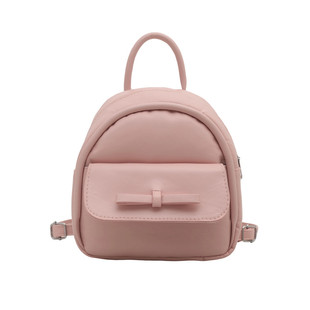 韩版ins蝴蝶结精致迷你包包女2025年新款可爱质感轻便少女双肩包