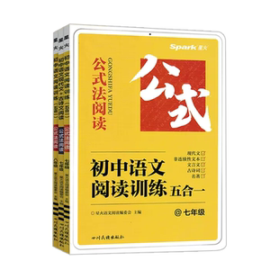 2026星火初中语文阅读理解答题模板技巧专项训练中考七八九年级初一二三巅峰组合训练满分习题公式法现代文文言文课外教辅书资料