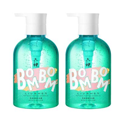 六神净透祛痘沐浴露植物水杨酸