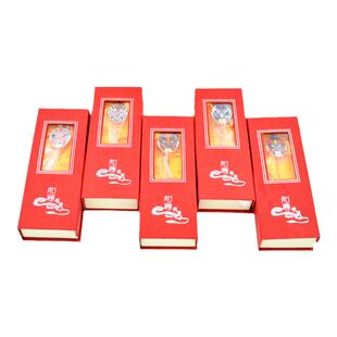 民族风京剧脸谱书签 外事出国礼品 中国特色礼品送老外小礼物