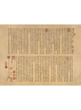 高清微喷纯棉油画布橙湖精品定制