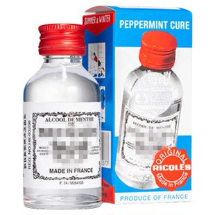 万宁法国RICQLES利佳薄荷水50ml防蚊止痒驱蚊水提神消暑口服外用