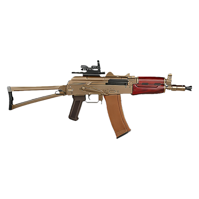 仁祥AK-74U把玩CS下场金齿金管