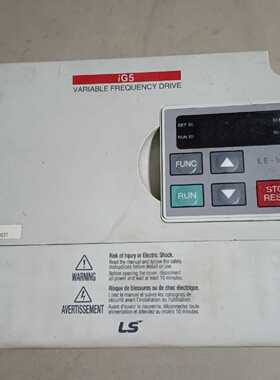 LS/LG变频器，SV015iG5-1，单相1.5千瓦包好，