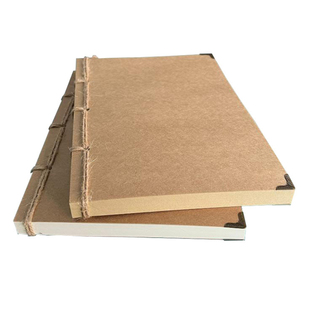 复古牛皮纸线装手工本涂鸦素描本笔记本记事本记录本手帐本空白