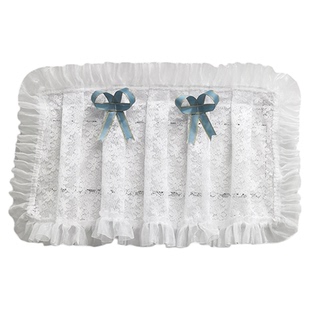 北欧电表箱装饰纱帘免打孔配电闸盒遮挡帘门口可视门铃隔断帘成品