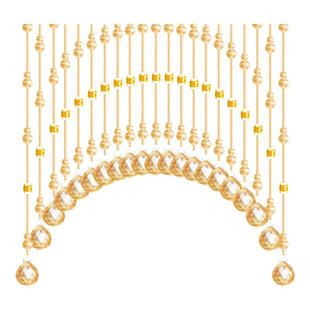 水晶珠帘散珠配件手工DIY隔断玻璃装饰门帘灯饰球钻石球吊坠玻璃