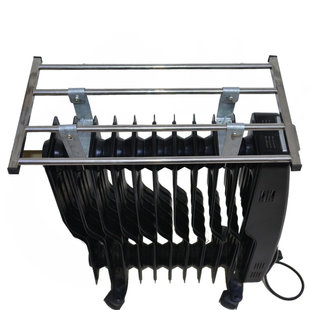 电暖器油汀烘衣架晾衣架取暖器气片不锈钢置物架子踢脚线配件烘干