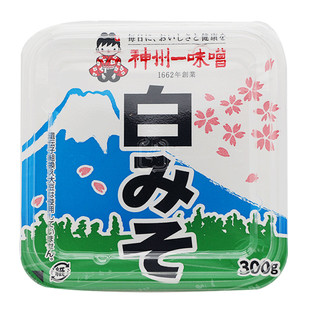 味噌日本神州一白味增原装进口黄豆大酱汤300g日式家用速食汤料