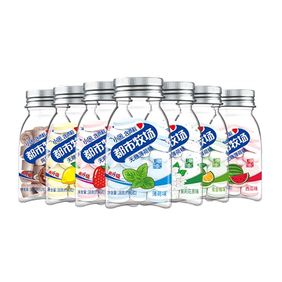 都市牧场无糖薄荷糖柠檬正梅薄荷