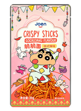 泰国进口joen脆脆面干脆面
