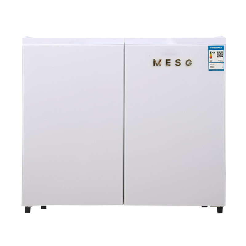 MESG冰箱厨房柜台下嵌入式家用大容量双开门卧式风冷无霜一级能效