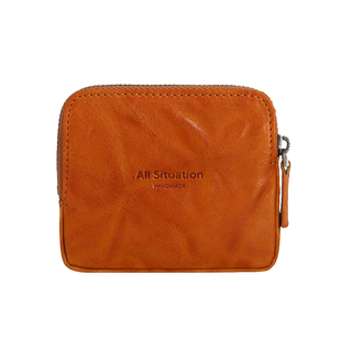 头层牛皮迷你卡包真皮薄款口袋小包拉链零钱包小巧便携短款钱包潮