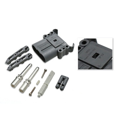 叉车电源连接器80A/160A/320A杭叉充电插头林德永恒力适用