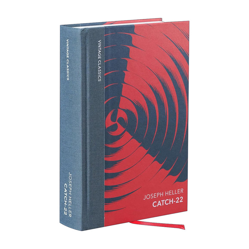 英文原版小说 Catch-22 第二十二条军规 约瑟夫·海勒 布脊经典系列 Vintage Quarterbound Classics 英文版 进口英语原版书籍