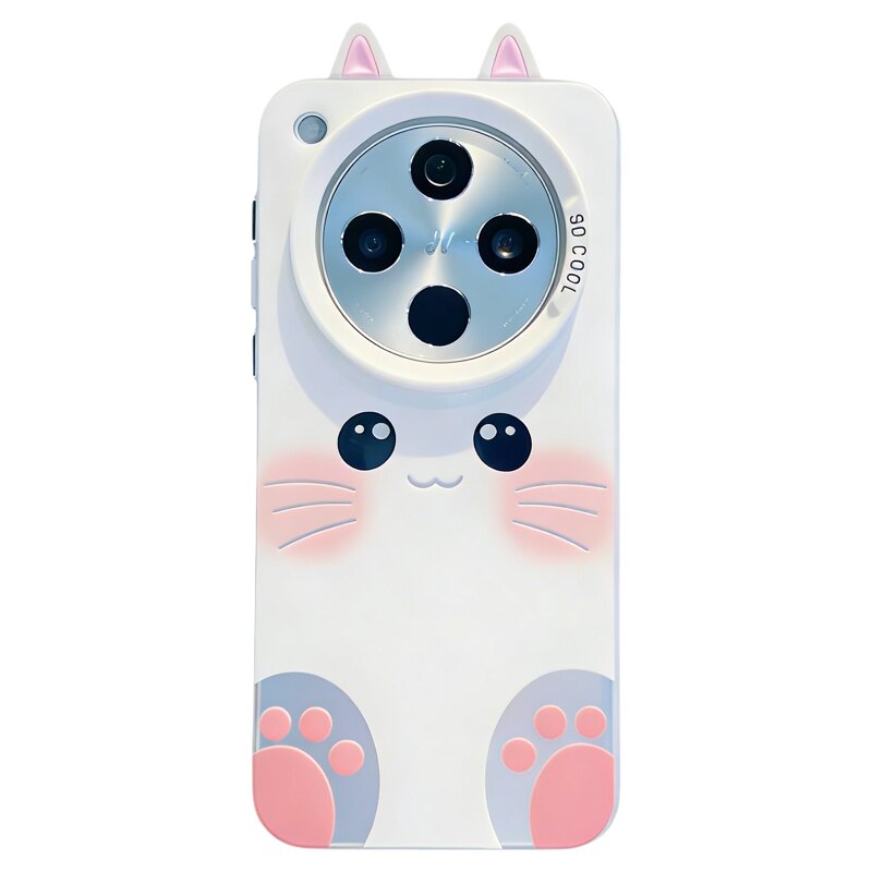 ins风小清新腮红小猫适用oppofindx8pro手机壳新款高级感findx8s+网红爆款手机壳findx7/x6防摔外壳保护套女