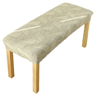 弹力加厚椅子套罩家用长凳套坐垫套罩长方形椅套餐桌凳套化妆凳套