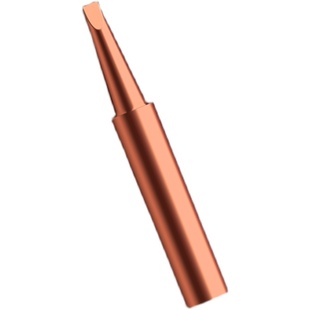 936纯铜电烙铁头恒温烙铁内通用烙铁嘴无磁焊接马蹄刀型弯头扁头