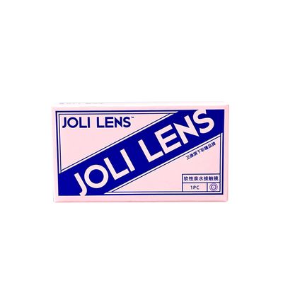 JOLILENS卫康美瞳半年抛1片装近视彩色隐形眼镜混血自然送护理液
