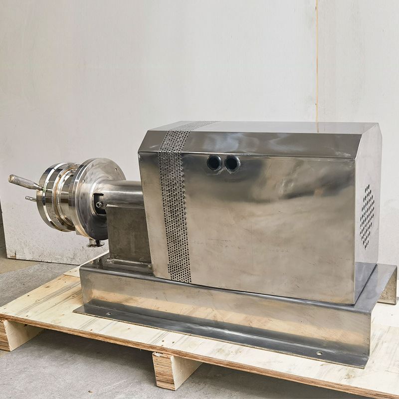 定制大型食品研磨机骨泥机粉碎80型管线式不锈钢胶体磨磨粉机批发