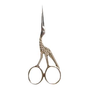 南山先生仙鹤茶剪家用手工复古不锈钢创意小剪刀功夫茶道茶具配件