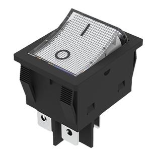 50A电焊机大电流船型开关40A大功率翘板电源KCD4带灯船形四脚六脚