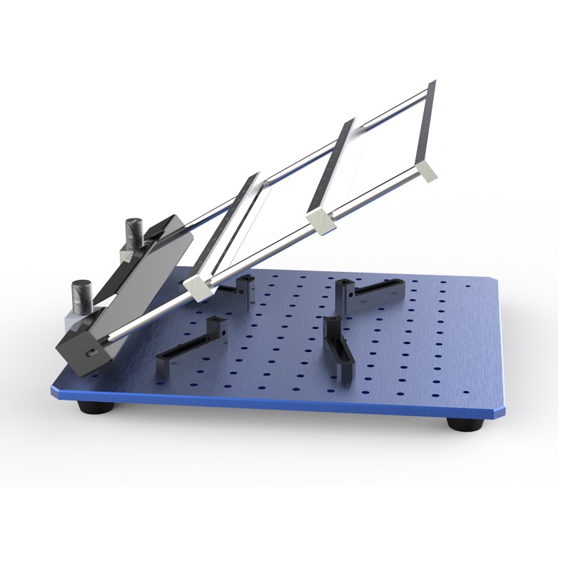 PCB钢网锡膏印刷台钢片SMT锡膏印刷手动小型机手工丝印台设备定制