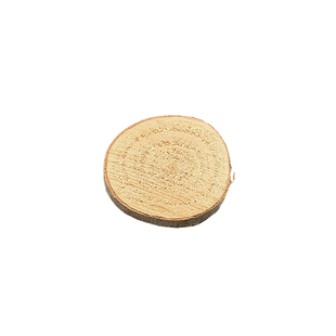 天然桦木片圆木片可手工diy手绘环创年轮小木桩摆件木质装饰道具
